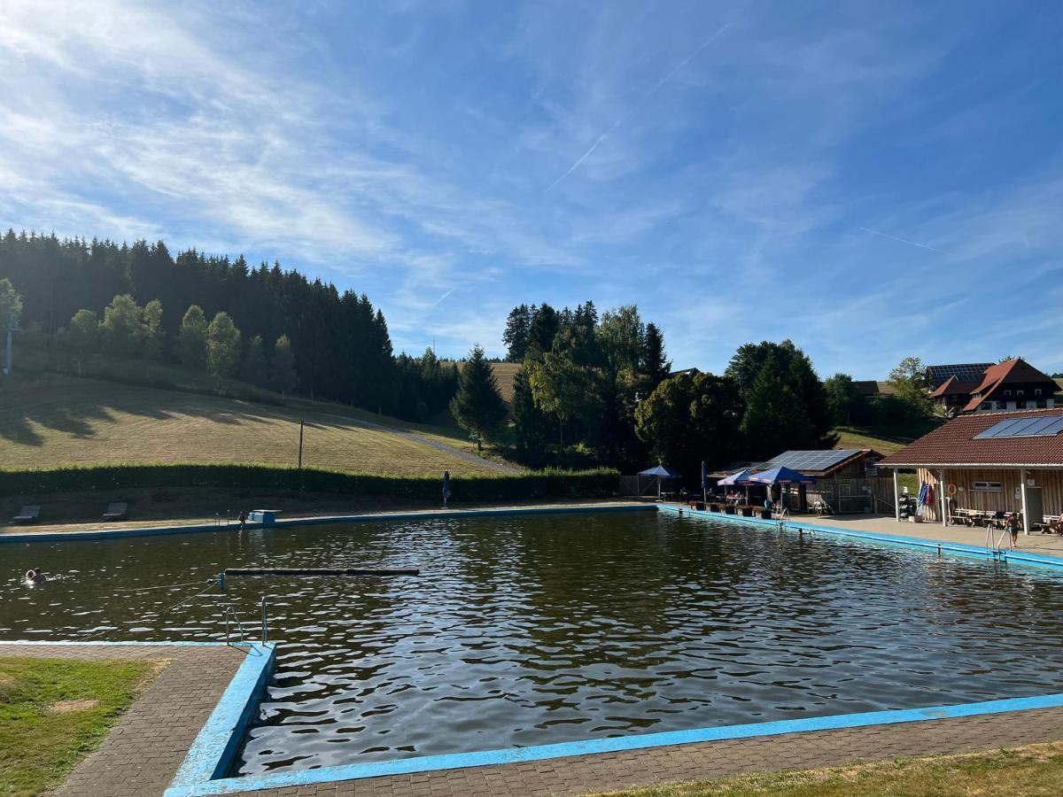 Apartment Annis Panoramablick Pool Sauna Tennis Schonach im Schwarzwald Exterior photo